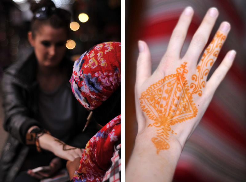 henna2 Exploring Marrakesh