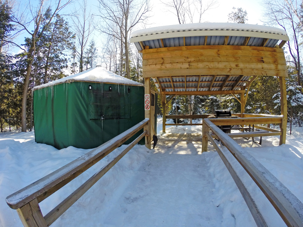 Macgregor point yurt best sale