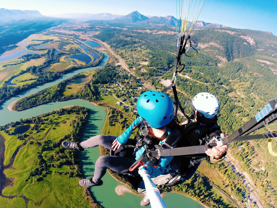 paragliding golden bc