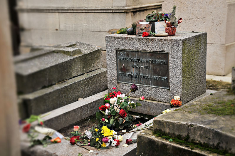 Visiting Jim Morrison’s Grave