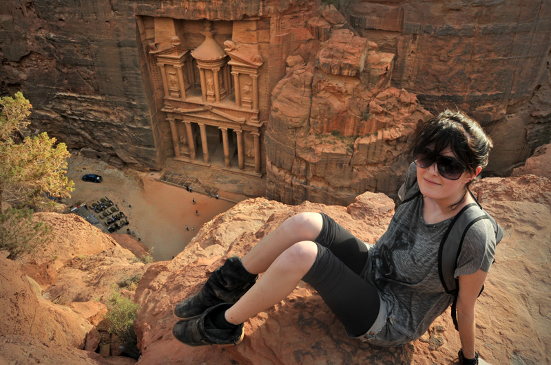 Exploring Petra by Donkey
