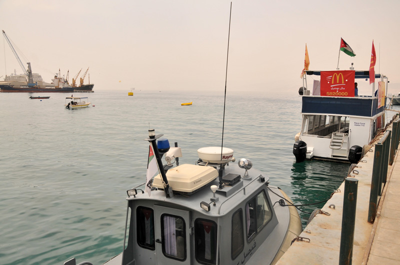 Gulf of Aqaba Jordan port boats