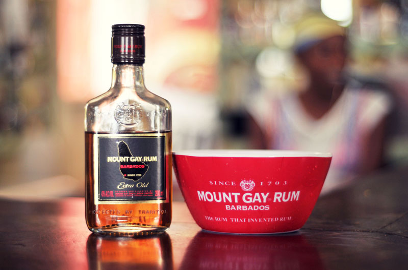 Mount Gay rum shop bowl